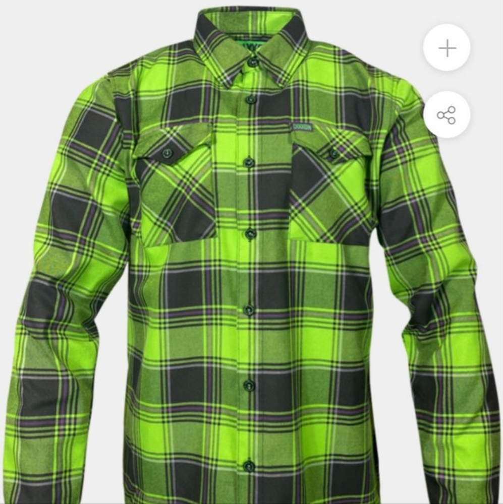 Dixxon Flannel "Creature" XL wm. Green Limited Edition